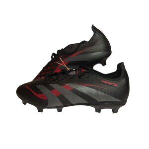Adidas Predator League Black Red FG/MG Soccer Cleats ID1328 Mens Size 6.5